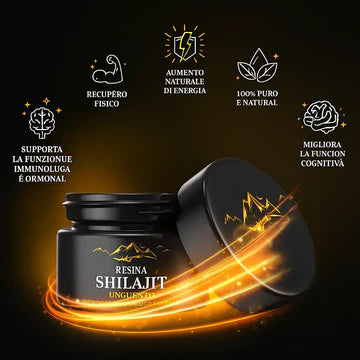 100% Shilajit puro 💎 Fonte di energia vitale dell'Himalaya